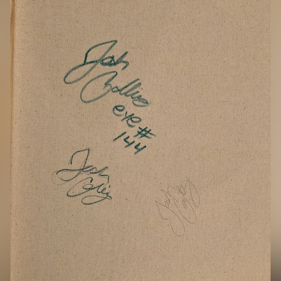 ORIGINAL  Abstract Eye Acrylic painting on canvas. 16x20in signed by Artist. - Picture 3 of 3